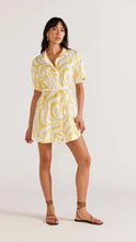 Load image into Gallery viewer, Staple The Label Marisol Mini Shirtdress Abstract
