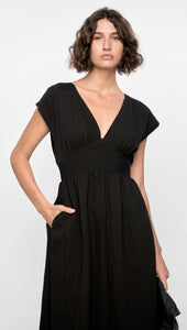 Staple The Label Marlow Midi Dress Black
