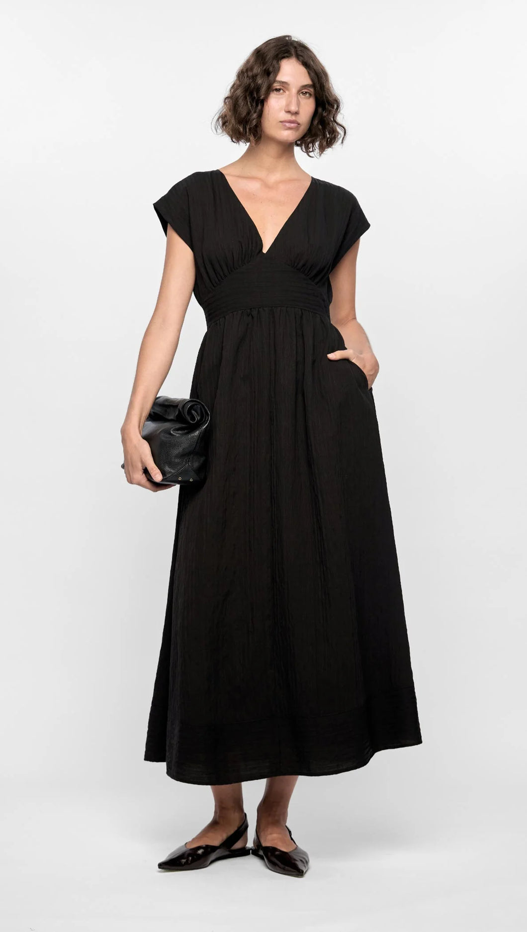 Staple The Label Marlow Midi Dress Black