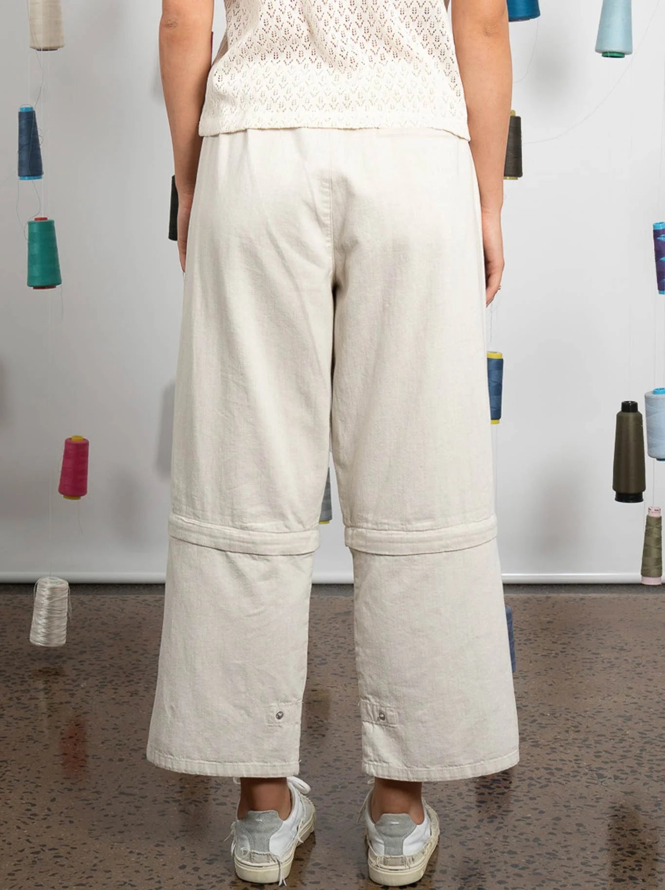 M. A. Dainty Trucker Pant Plaster