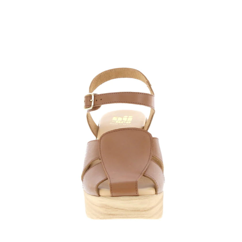 Nu by Neo Oriane Clog Heels Roble Leather