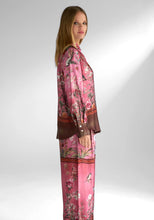 Load image into Gallery viewer, Miss Goodlife Cherry Blossom Blouse Rose Chocolate
