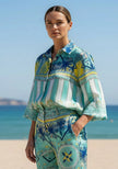 Miss Goodlife Blouse Celestial Blue