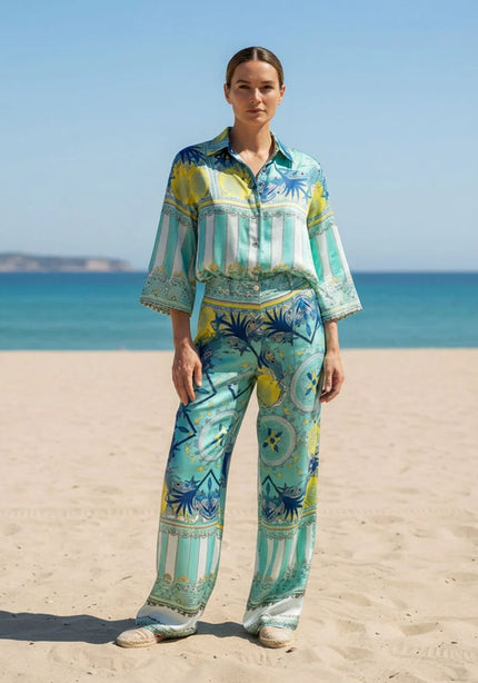 Miss Goodlife Blouse Celestial Blue