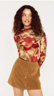 MINKPINK Selma Mesh Top Floral