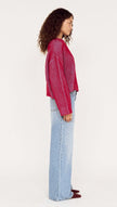 MINKPINK Cleo Contrast Rib Knit Blue/Berry
