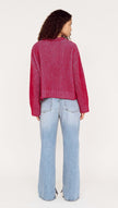 MINKPINK Cleo Contrast Rib Knit Blue/Berry