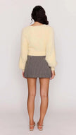 MINKPINK Lola Fluffy Knit Jumper Butter