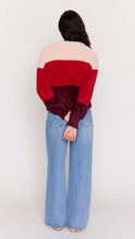 Load image into Gallery viewer, Minkpink Elodie Cardigan Pink/Red Stripe

