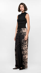 Staple The Label Mira Drawstring Pant Diagonal-Floral