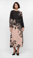 Staple The Label Mira Midi Dress Diagonal Floral