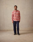 McTavish Twin Pocket Flannel Shirt Red Multi