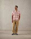 McTavish Holiday Collar Shirt Red Multi
