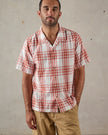McTavish Holiday Collar Shirt Red Multi
