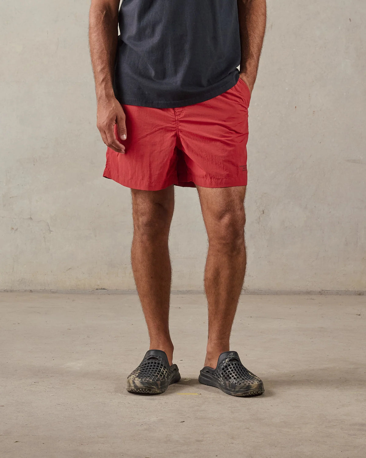 McTavish Land Swim Short Red