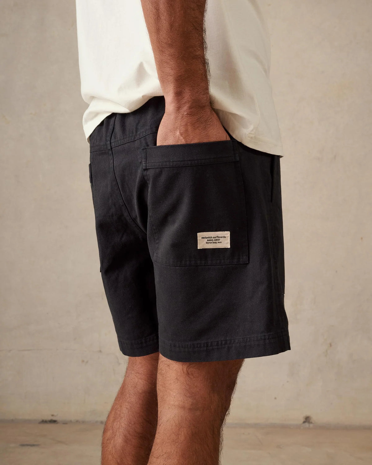 McTavish Twill Shorts Black