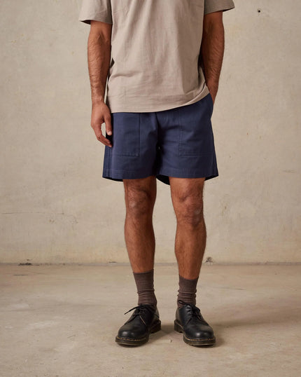 McTavish Twill Shorts Dark Blue
