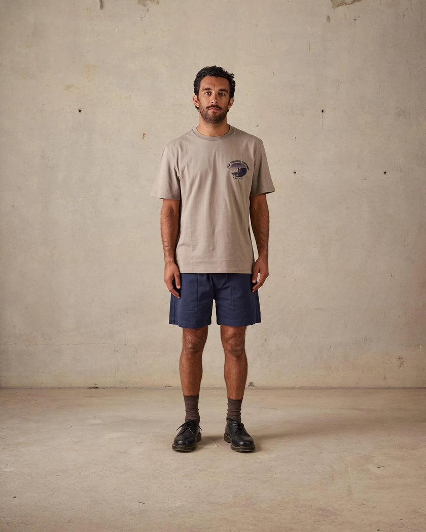 McTavish Twill Shorts Dark Blue