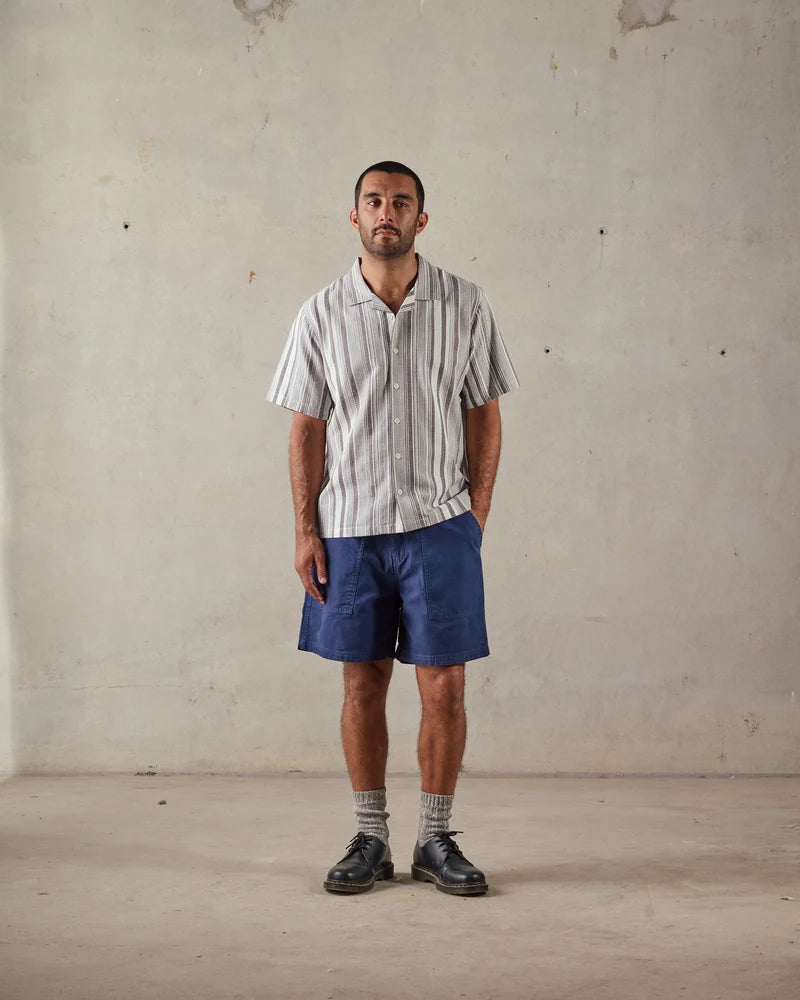 McTavish Workwear Shorts Dark Blue