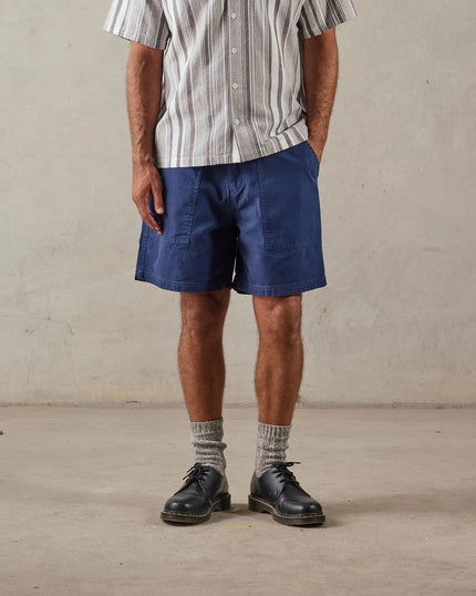 McTavish Workwear Shorts Dark Blue