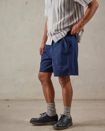 McTavish Workwear Shorts Dark Blue