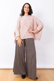 JJ Sisters MM119 Wool Blend Jumper Pink Rainbow Fleck