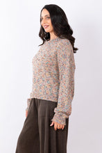 Load image into Gallery viewer, JJ Sisters MM43 Wool Blend Jumper Dusty Rose Rainbow Fleck
