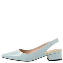 Load image into Gallery viewer, Mollini Themust Pale Blue Patent Leather
