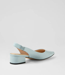 Mollini Themust Pale Blue Patent Leather