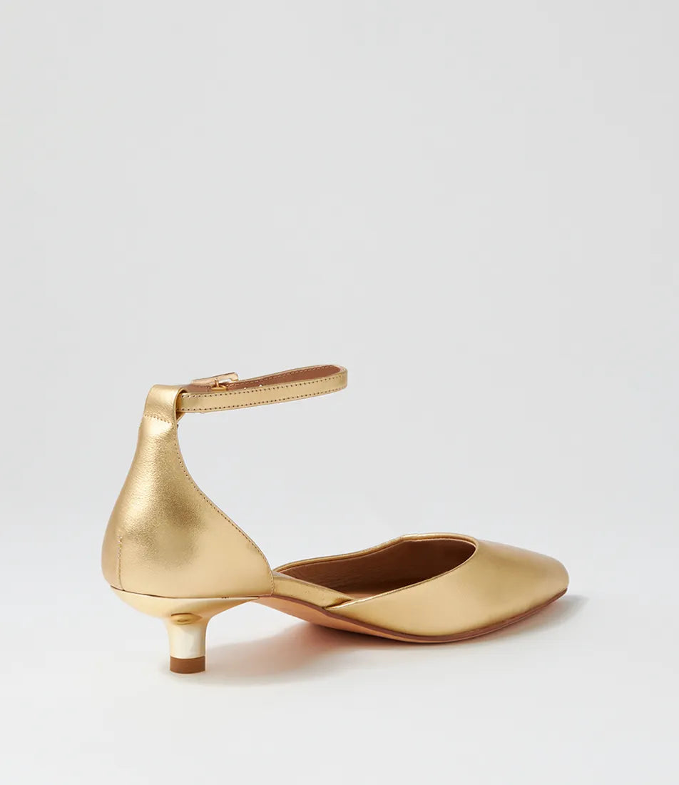 Mollini Cushla Gold Leather