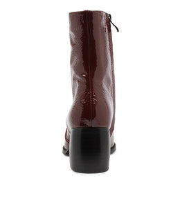 Mollini Pandi Wine Patent Leather