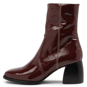 Mollini Pandi Wine Patent Leather