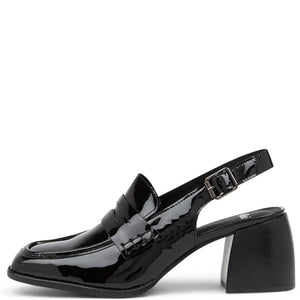 Mollini Peach Black Patent Leather