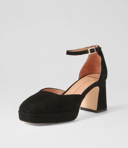 Mollini Nest Black Suede