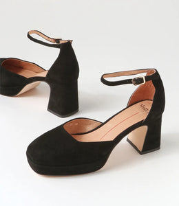 Mollini Nest Black Suede