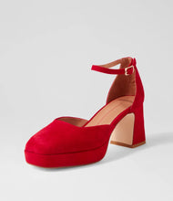 Load image into Gallery viewer, Mollini Nest Red Suede
