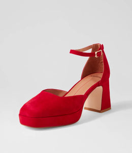 Mollini Nest Red Suede