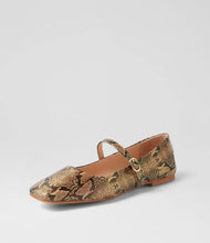 Load image into Gallery viewer, Mollini Tokena Taupe Snake Leather
