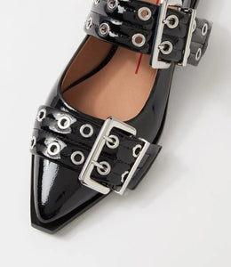 Mollini Larra Black Patent Leather