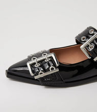 Load image into Gallery viewer, Mollini Larra Black Patent Leather
