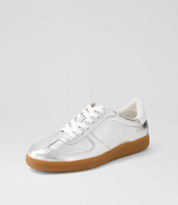 Mollini Dari Silver Gum Shrunken Leather