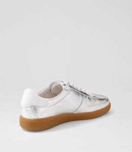 Mollini Dari Silver Gum Shrunken Leather