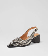 Load image into Gallery viewer, Mollini Glint Black/Grey Snake
