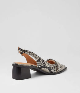 Mollini Glint Black/Grey Snake