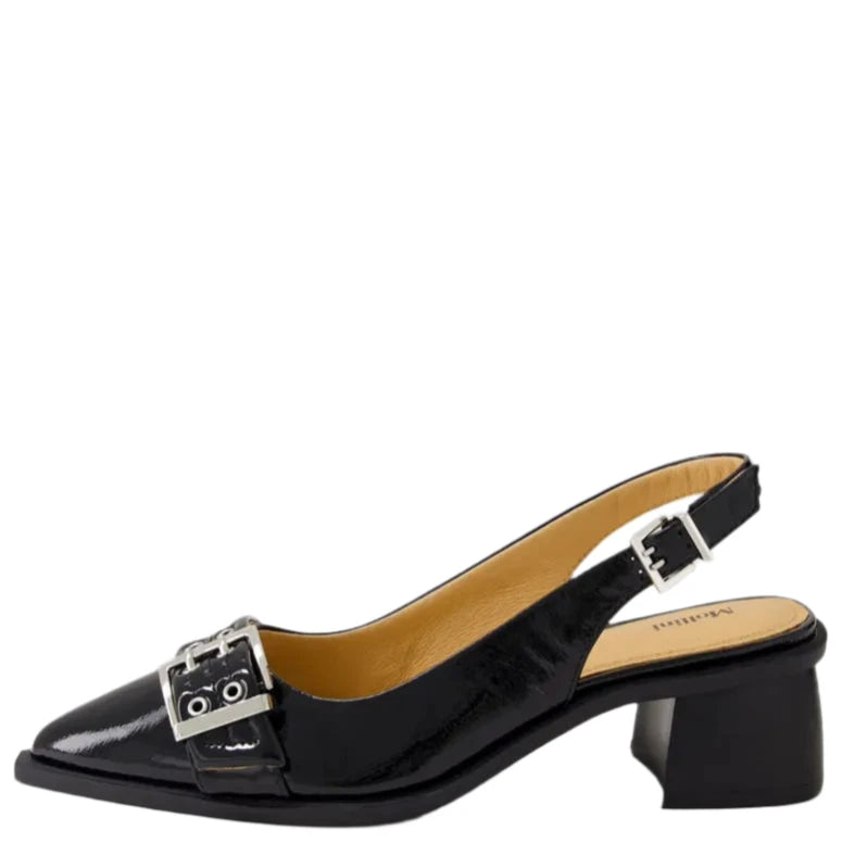 Mollini Glint Black Patent Leather