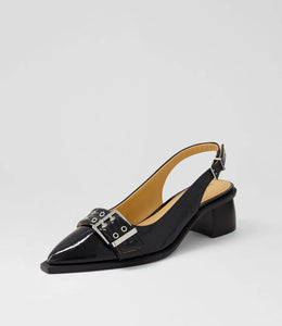 Mollini Glint Black Patent Leather