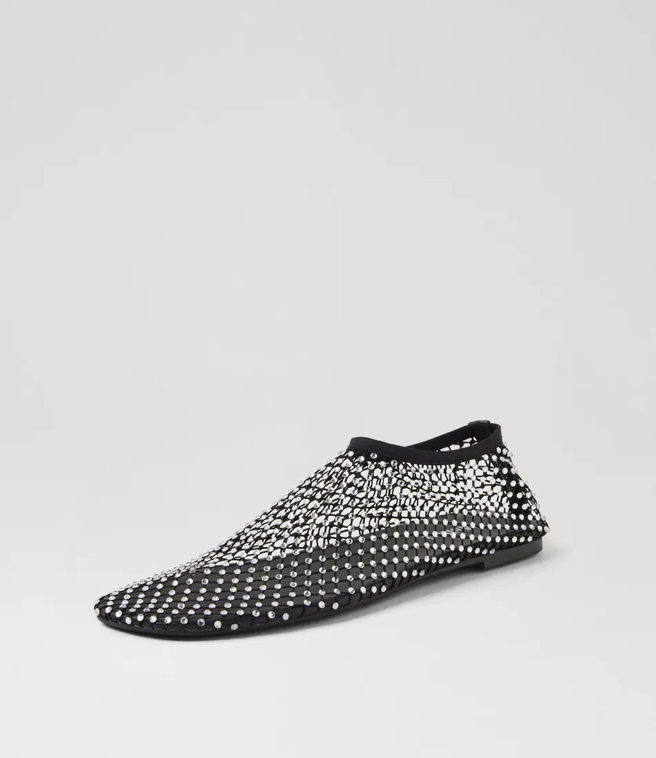 Mollini Reaffirm Sandals Black Mesh