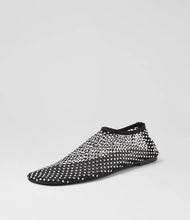 Load image into Gallery viewer, Mollini Reaffirm Sandals Black Mesh
