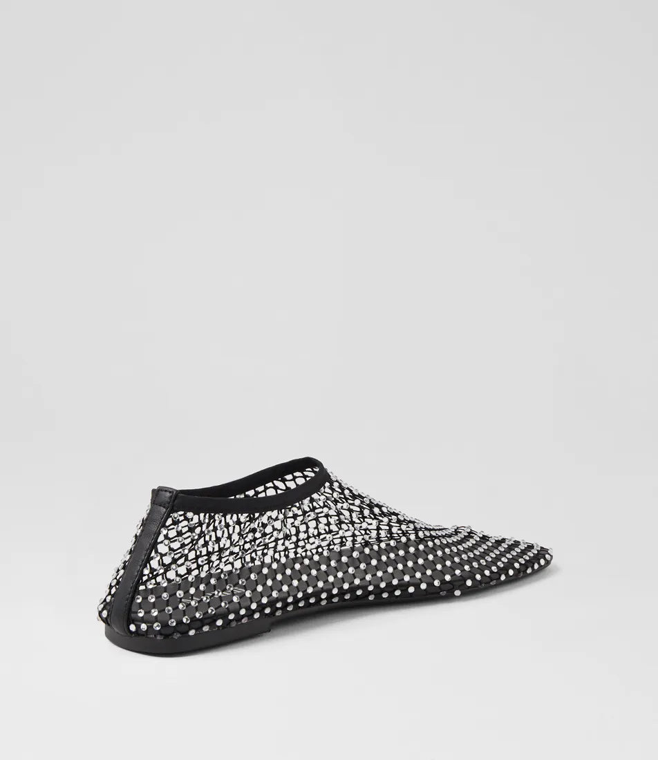 Mollini Reaffirm Sandals Black Mesh