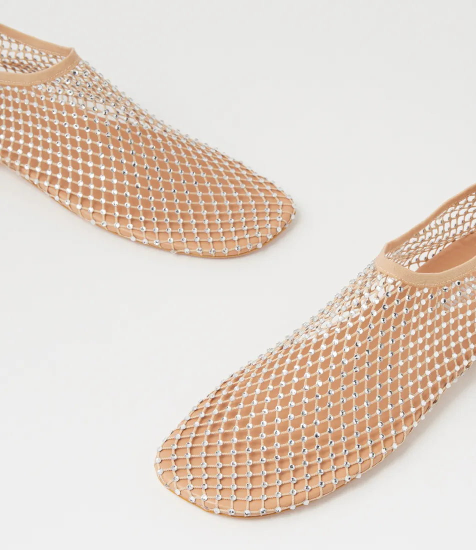 Mollini Reaffirm Sandals Nude Mesh